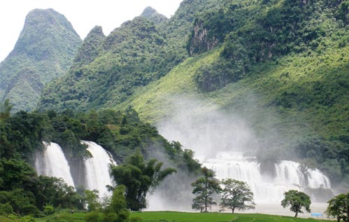 Giang Ta Chai waterfall